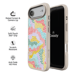 Color Me Happy | Pattern Colorblock Case iPhone Case get.casely 