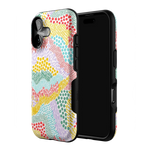 Color Me Happy | Pattern Colorblock Case iPhone Case get.casely 