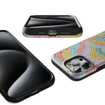 Color Me Happy | Pattern Colorblock Case iPhone Case get.casely 