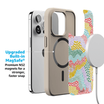 Color Me Happy | Pattern Colorblock Case iPhone Case get.casely 