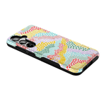 Color Me Happy | Pattern Colorblock Case iPhone Case get.casely 