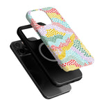 Color Me Happy | Pattern Colorblock Case iPhone Case get.casely 