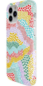 Color Me Happy | Pattern Colorblock Case iPhone Case get.casely