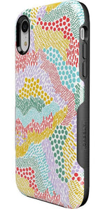 Color Me Happy | Pattern Colorblock Case iPhone Case get.casely