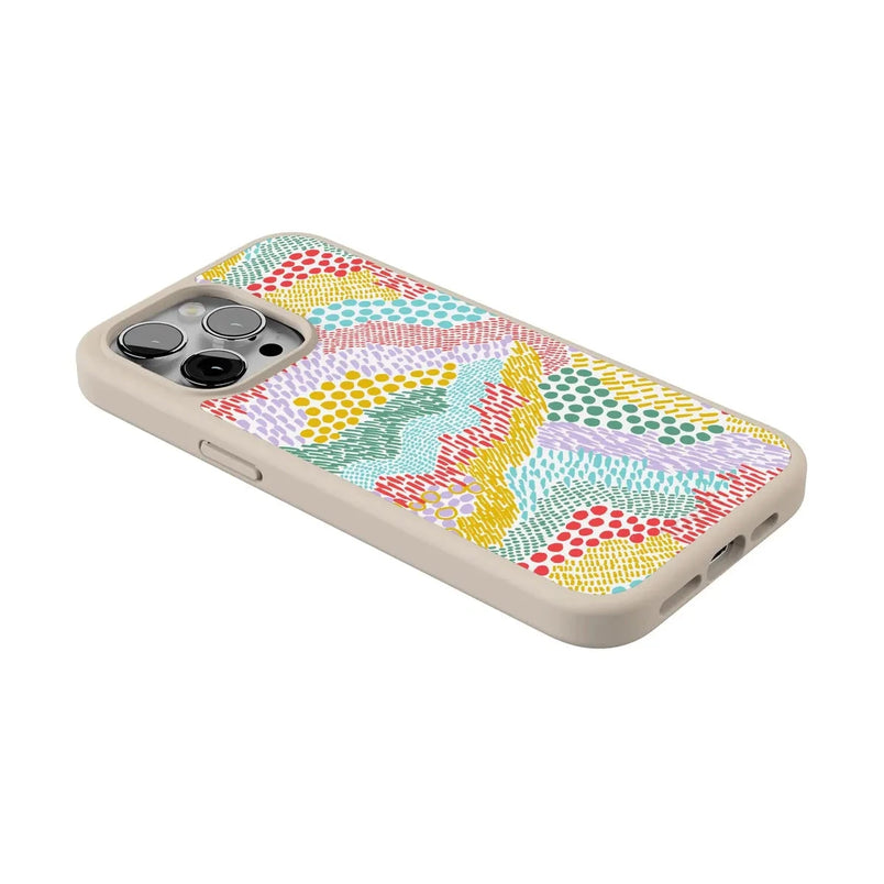 Color Me Happy | Pattern Colorblock Case iPhone Case get.casely 