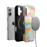 Color Me Happy | Pattern Colorblock Case iPhone Case get.casely 