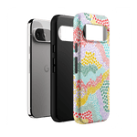 Color Me Happy | Pattern Colorblock Case iPhone Case get.casely 