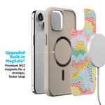Color Me Happy | Pattern Colorblock Case iPhone Case get.casely 