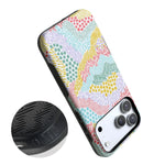 Color Me Happy | Pattern Colorblock Case iPhone Case get.casely 