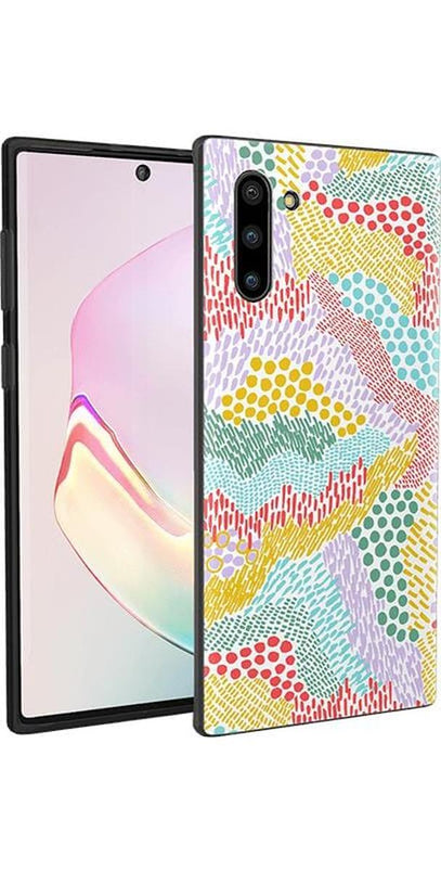 Color Me Happy | Pattern Colorblock Samsung Case Samsung Case get.casely 