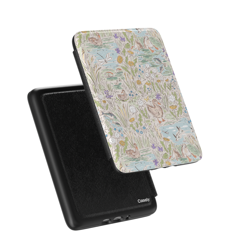 The Waddle Path | Duck Pond Kindle Case