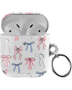 Coquette Girlie | Pastel Bows AirPods Case AirPods Case Casetry AirPods Case 