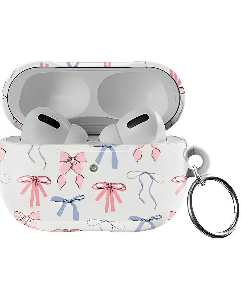 Casely Coquette Girlie Pastel Bows AirPods Pro 1 Case - Thumbnail 4