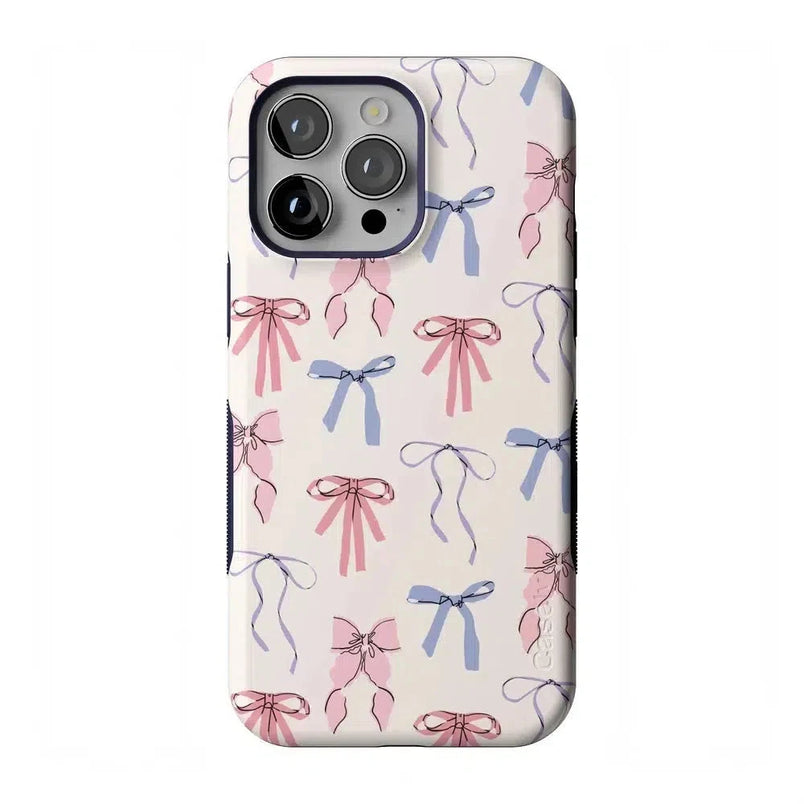 Coquette Girlie | Pastel Bows Case Phone Case Casetry Bold + MagSafe® iPhone 15 Pro Max 