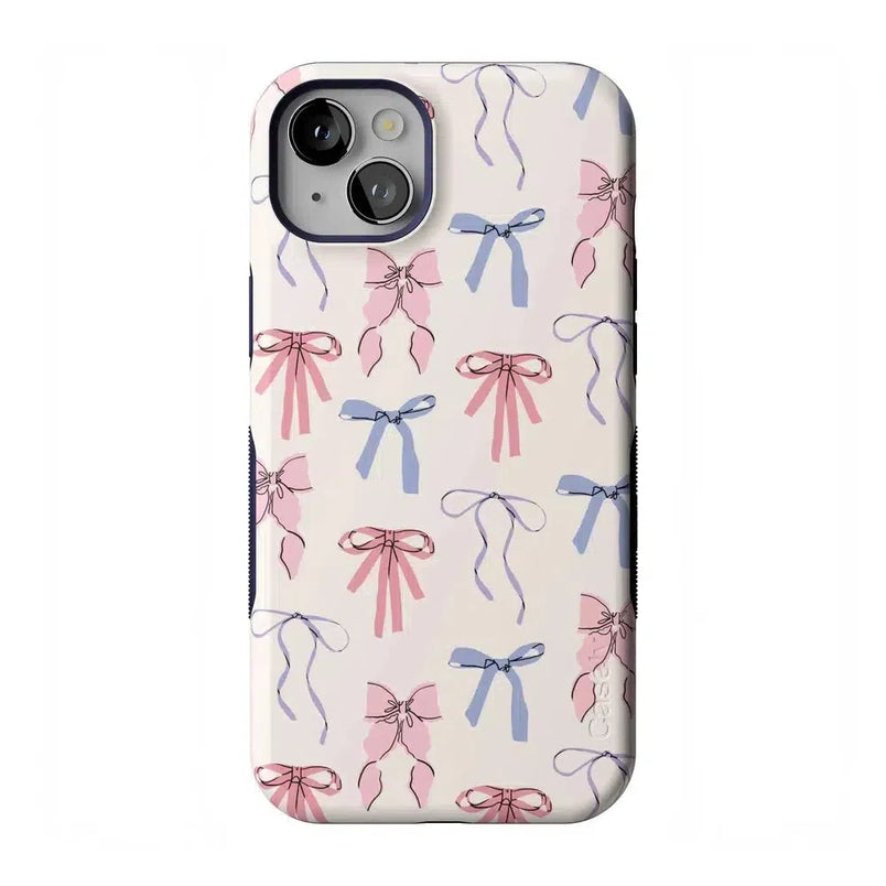 Coquette Girlie | Pastel Bows Case Phone Case Casetry Bold Flex + MagSafe® iPhone 14 Plus 