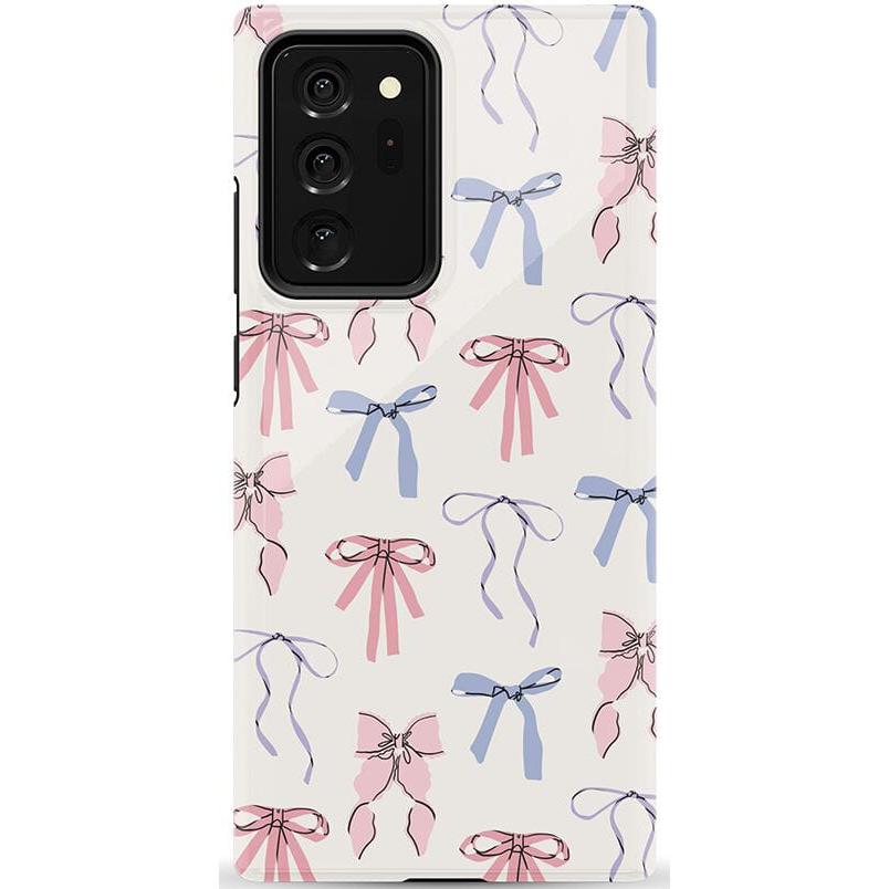 The Valentine's Collection | Pastel Bows Case Phone Case Casetry Essential Galaxy S20