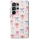 Coquette Girlie | Pastel Bows Case Phone Case Casetry Essential + MagSafe® Galaxy S25 Ultra 