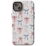 The Valentine's Collection | Pastel Bows Case Phone Case Casetry Essential + MagSafe® iPhone 15 Plus