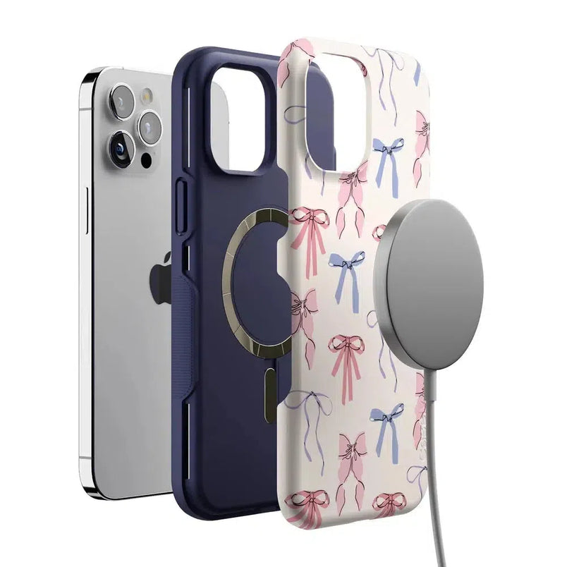 Coquette Girlie | Pastel Bows Case Phone Case Casetry 