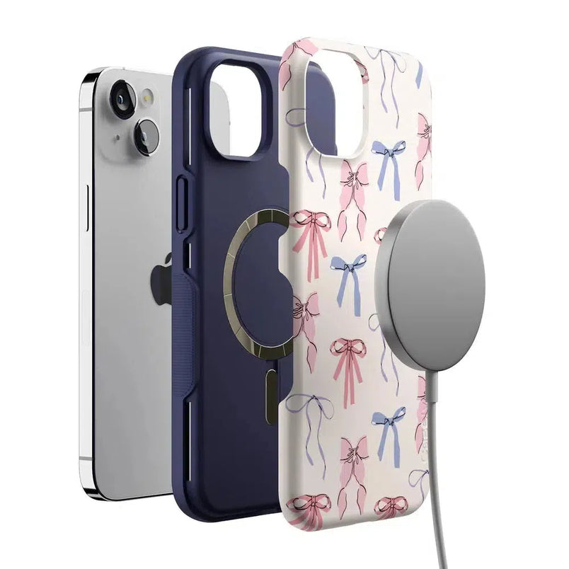 Coquette Girlie | Pastel Bows Case Phone Case Casetry 