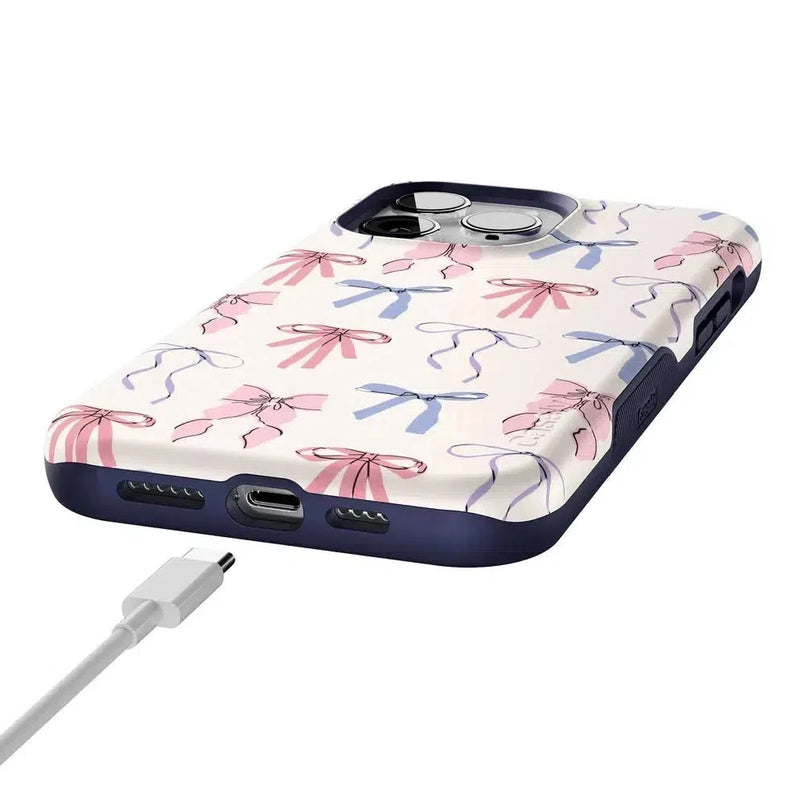 Coquette Girlie | Pastel Bows Case Phone Case Casetry 