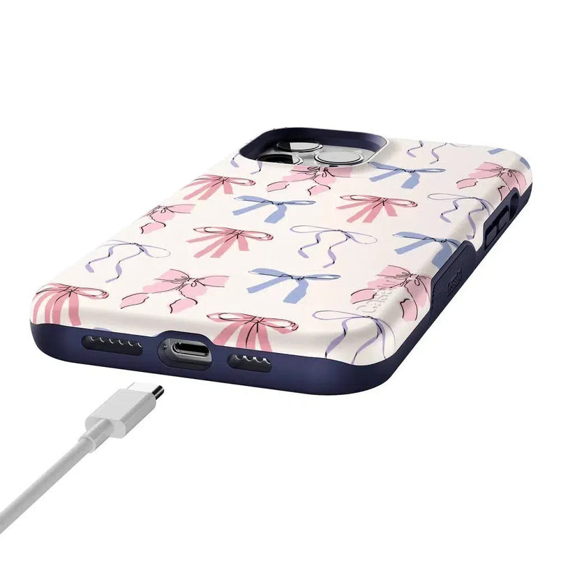 Coquette Girlie | Pastel Bows Case Phone Case Casetry 