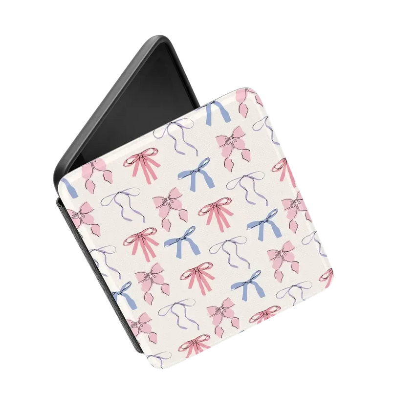 Coquette Girlie | Pastel Bows Kindle Case Kindle Case get.casely 