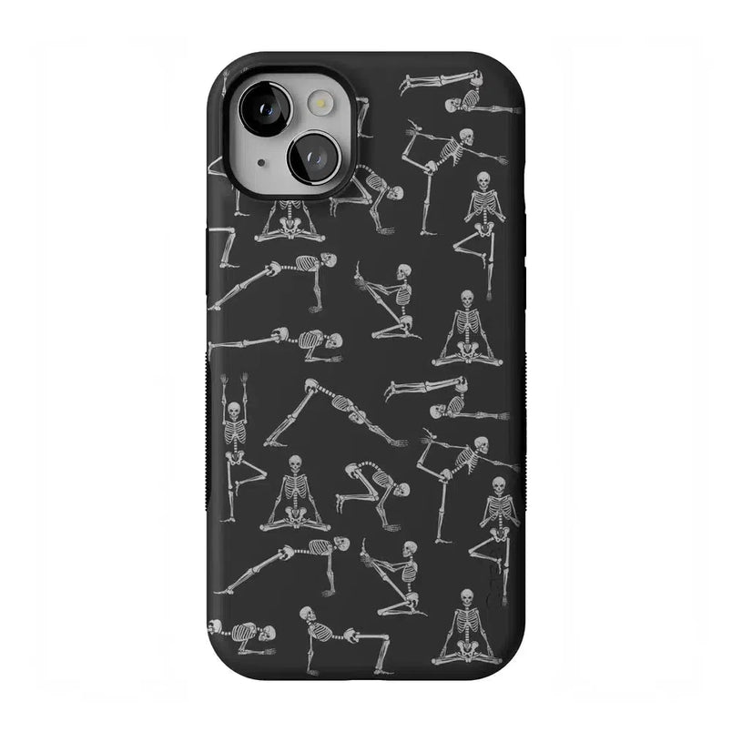 Corpse Pose | Skeleton Yoga Case Phone Case Casetry Bold Flex + MagSafe® iPhone 14 Plus