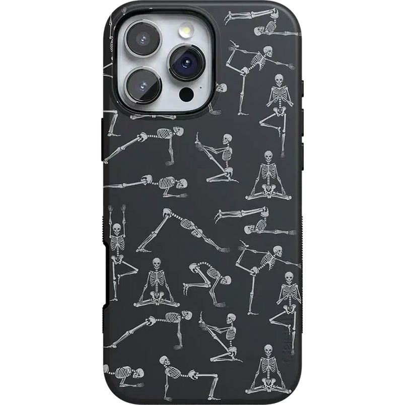 Corpse Pose | Skeleton Yoga Case Phone Case Casetry Bold + MagSafe® iPhone 16 Pro Max