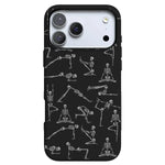 Corpse Pose | Skeleton Yoga Case Phone Case Casetry Bold Flex + MagSafe® iPhone 17 Pro Max 
