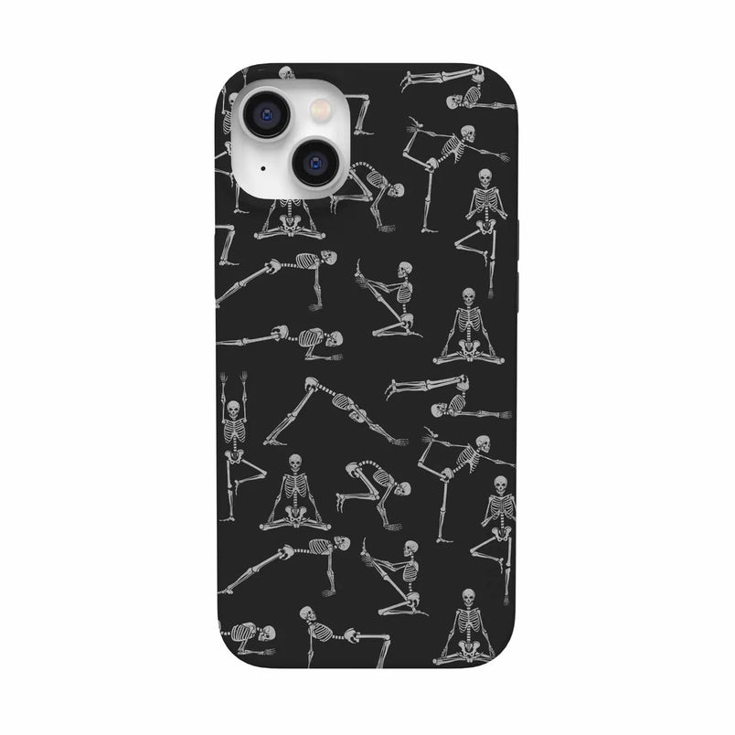 Corpse Pose | Skeleton Yoga Case Phone Case Casetry Classic + MagSafe® iPhone 14 Plus 