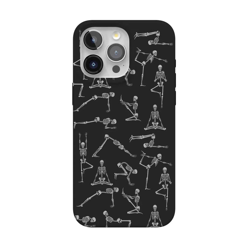 Corpse Pose | Skeleton Yoga Case Phone Case Casetry Classic + MagSafe® iPhone 15 Pro Max 