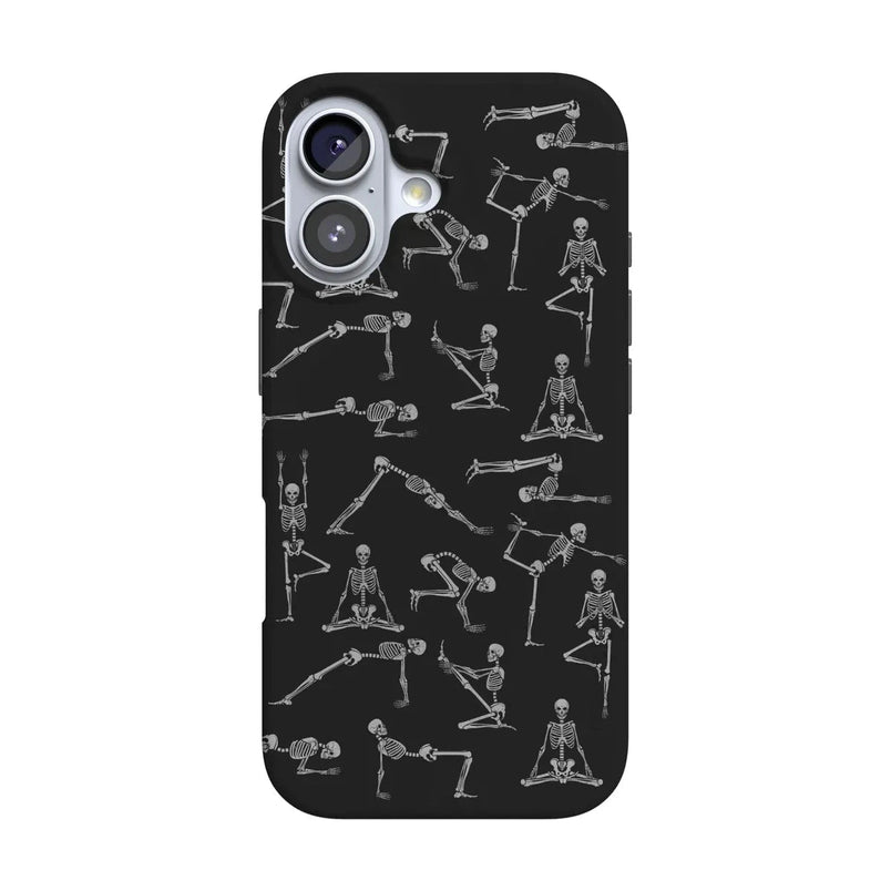 Corpse Pose | Skeleton Yoga Case Phone Case Casetry Classic + MagSafe® iPhone 17 