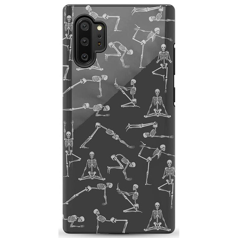 Corpse Pose | Skeleton Yoga Case Phone Case Casetry Essential Galaxy Note 10 Plus