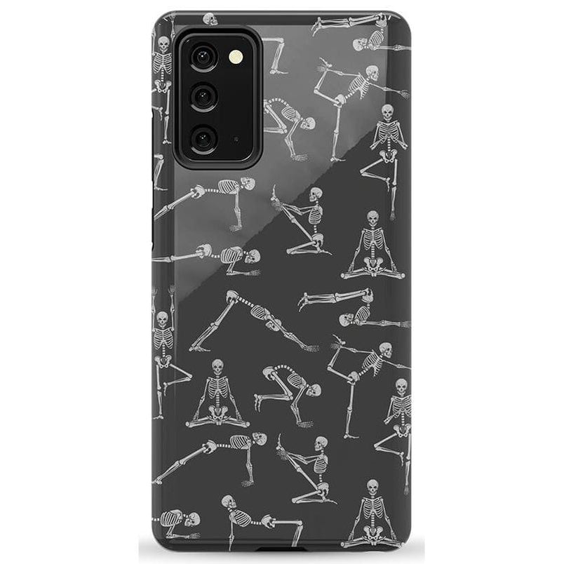 Corpse Pose | Skeleton Yoga Case Phone Case Casetry Essential Galaxy Note 20