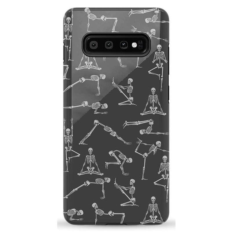 Corpse Pose | Skeleton Yoga Case Phone Case Casetry Essential Galaxy S10 Plus
