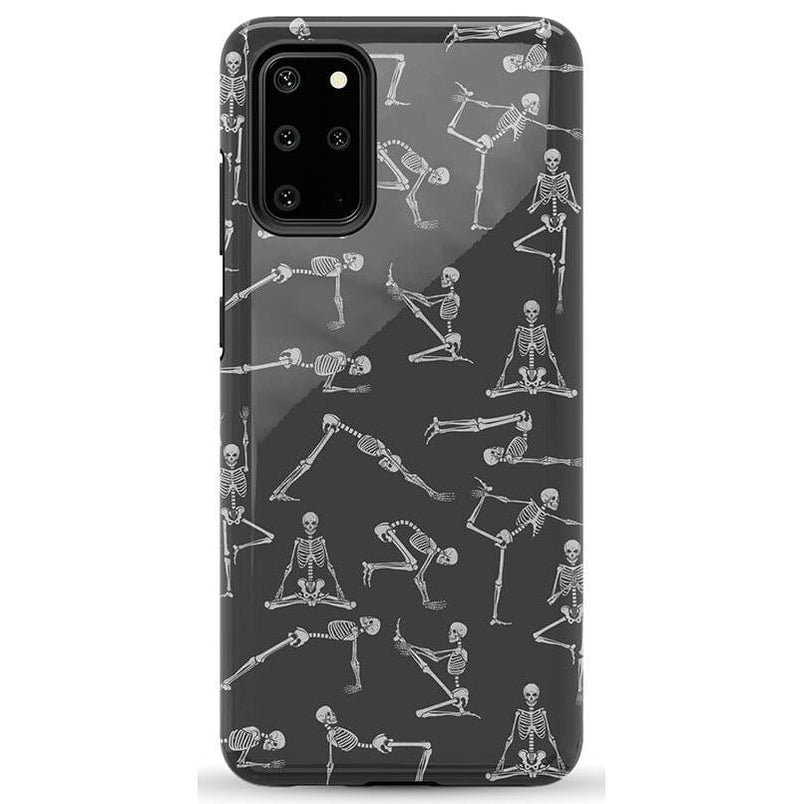Corpse Pose | Skeleton Yoga Case Phone Case Casetry Essential Galaxy S20 Plus