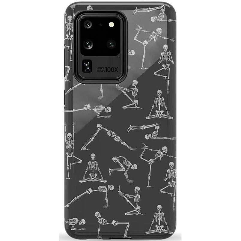 Corpse Pose | Skeleton Yoga Case Phone Case Casetry Essential Galaxy S20 Ultra