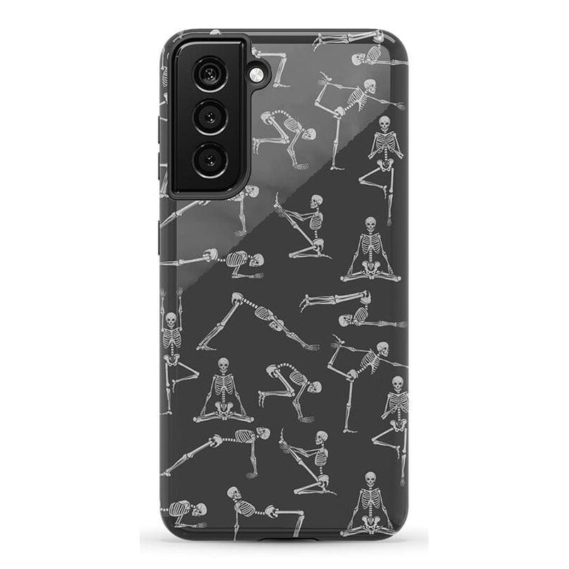 Corpse Pose | Skeleton Yoga Case Phone Case Casetry Essential Galaxy S21