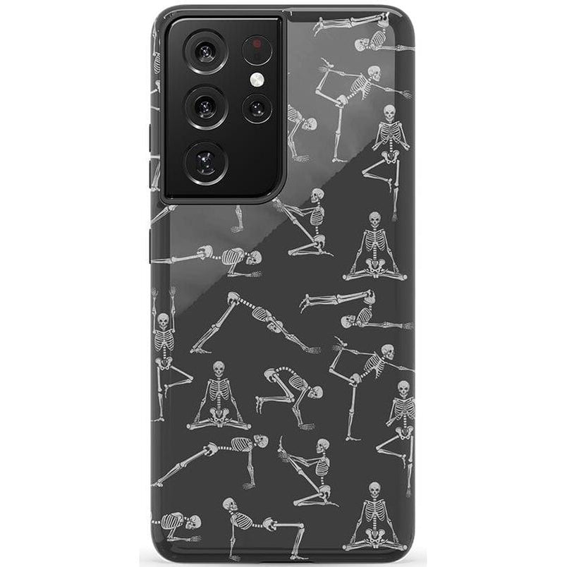 Corpse Pose | Skeleton Yoga Case Phone Case Casetry Essential Galaxy S21 Ultra
