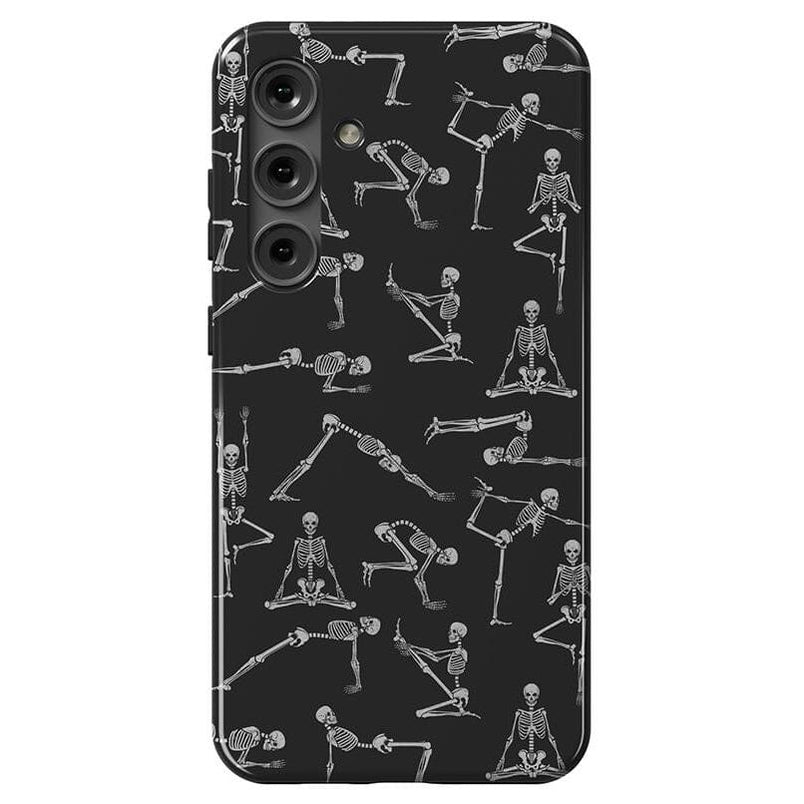 Corpse Pose | Skeleton Yoga Case Phone Case Casetry Essential Galaxy S24 Plus