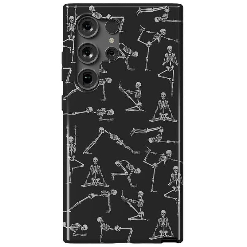 Corpse Pose | Skeleton Yoga Case Phone Case Casetry Essential Galaxy S24 Ultra