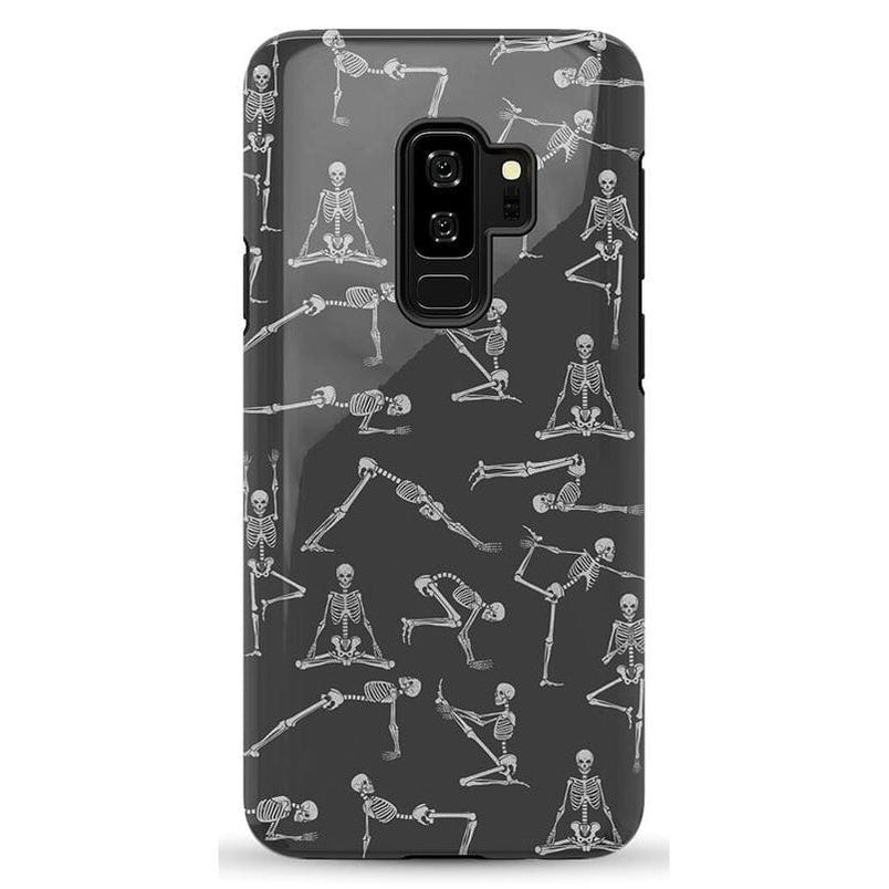 Corpse Pose | Skeleton Yoga Case Phone Case Casetry Essential Galaxy S9 Plus