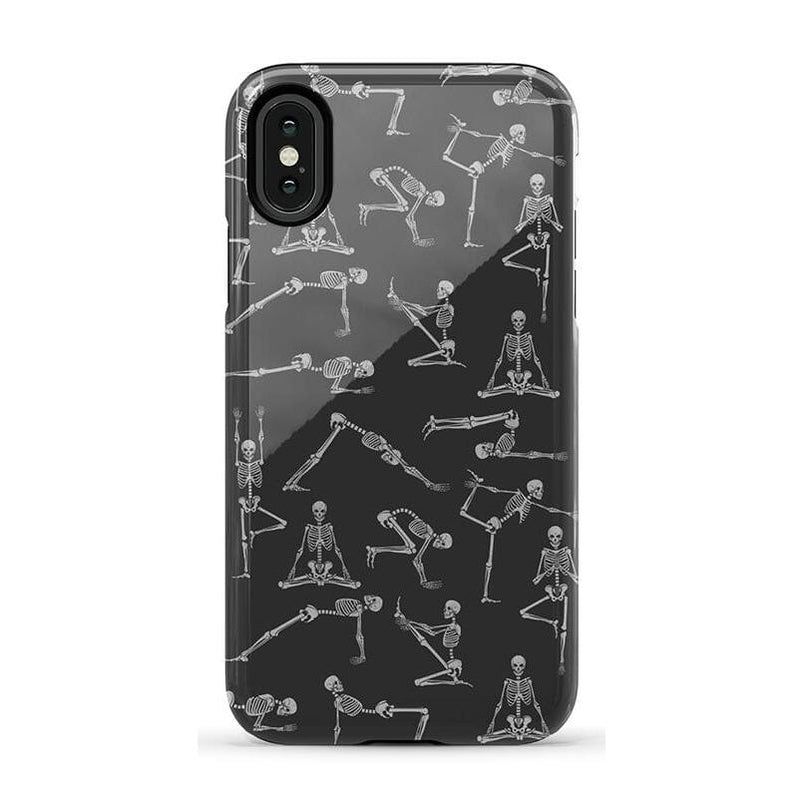 Corpse Pose | Skeleton Yoga Case Phone Case Casetry Essential iPhone X / XS 