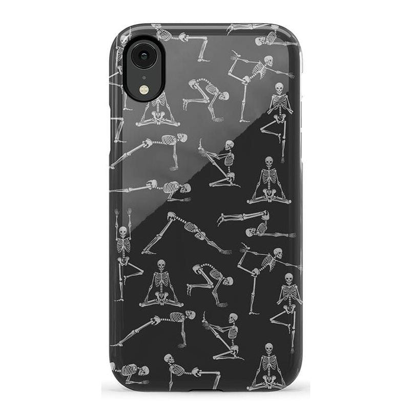 Corpse Pose | Skeleton Yoga Case Phone Case Casetry Essential iPhone XR 