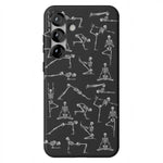 Corpse Pose | Skeleton Yoga Case Phone Case Casetry Essential + MagSafe® Galaxy S25 Plus