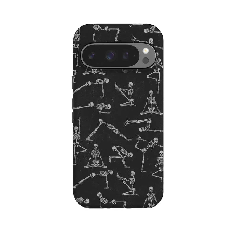 Corpse Pose | Skeleton Yoga Case Phone Case Casetry Essential + MagSafe® Google Pixel 10 Pro 