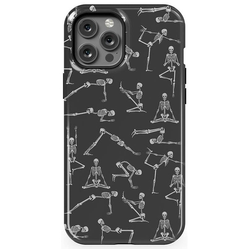 Corpse Pose | Skeleton Yoga Case Phone Case Casetry Essential + MagSafe® iPhone 12 Pro Max