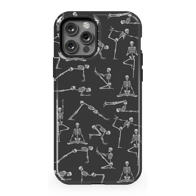 Corpse Pose | Skeleton Yoga Case Phone Case Casetry Essential + MagSafe® iPhone 12 Pro