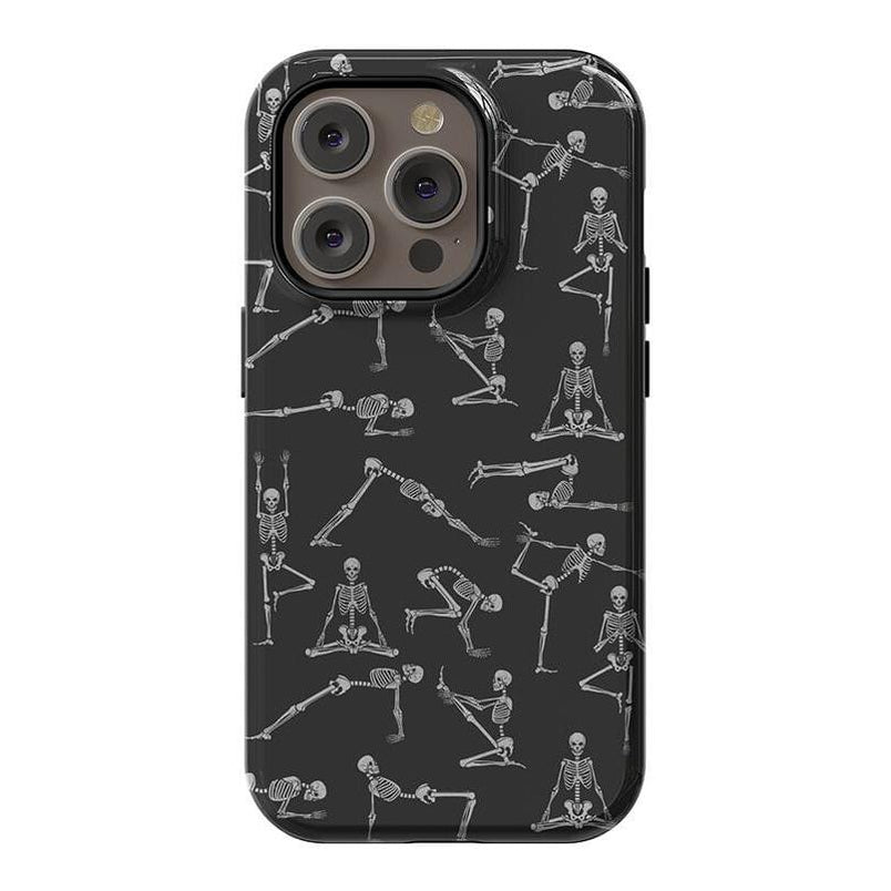 Corpse Pose | Skeleton Yoga Case Phone Case Casetry Essential + MagSafe® iPhone 14 Pro